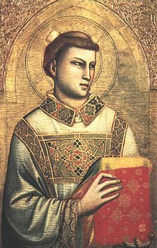 26 Dicembre S. Stefano, primo martire. Titolare della Chiesa al centro a Reggio Emilia
